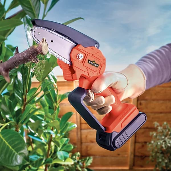 20V Cordless Rechargeable Mini Chainsaw.