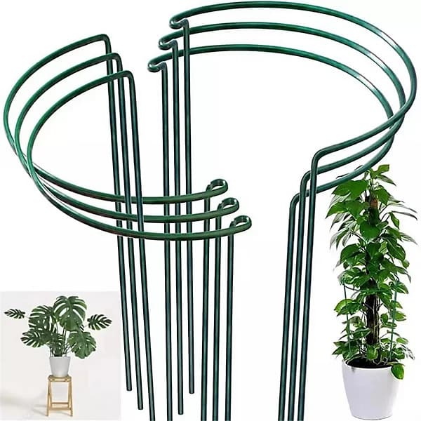 Round Metal Plant Supports Stake.