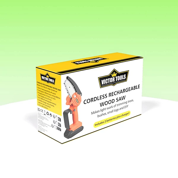 20V Cordless Rechargeable Mini Chainsaw.