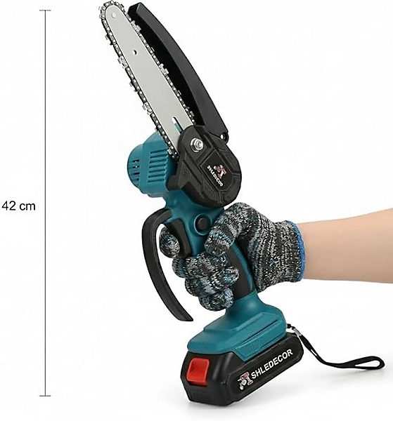 8-Inch Electric Mini Chainsaw Kit.