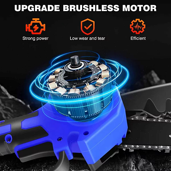 mini electric Cordless chainsaw.