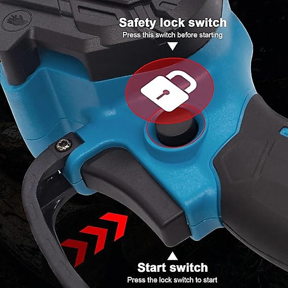 8-Inch Portable Cordless Mini Chainsaw.