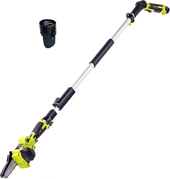 Garden Gear 12V Telescopic Chainsaw Kit.