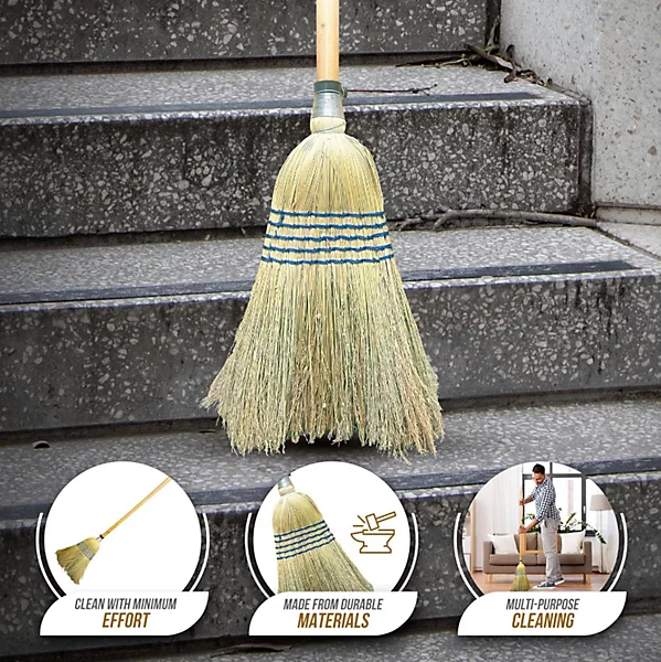  Traditional Corn Broom.