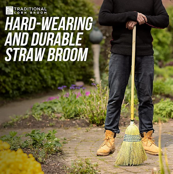 Traditional Corn Broom.