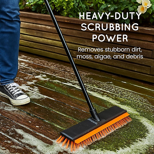 CUQOO Outdoor Broom Yard Brush.