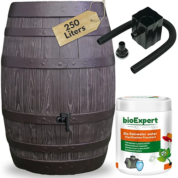 Rustic Oak Barrel.
