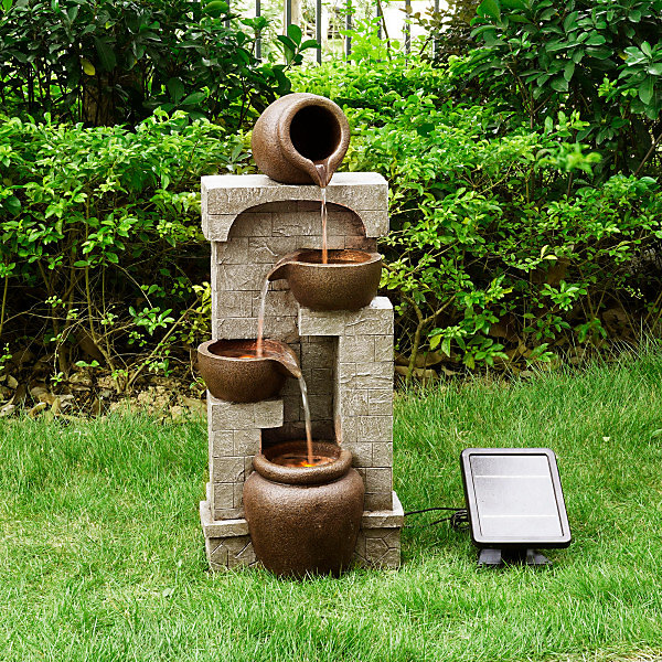 Teamson Home Solar Water Feature.