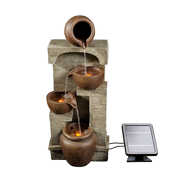 Teamson Home Solar Water Feature.