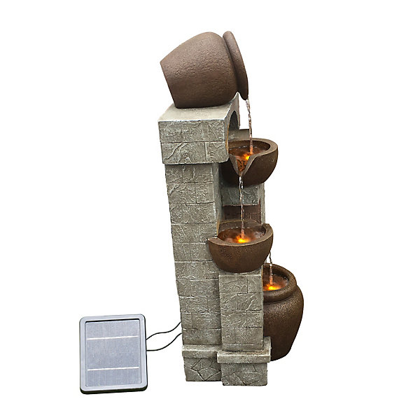 Teamson Home Solar Water Feature.